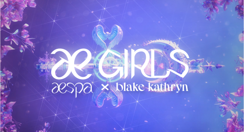 aespa与Blake Kathryn合作的Digital Art Collection“ae girls”LOGO图片.png